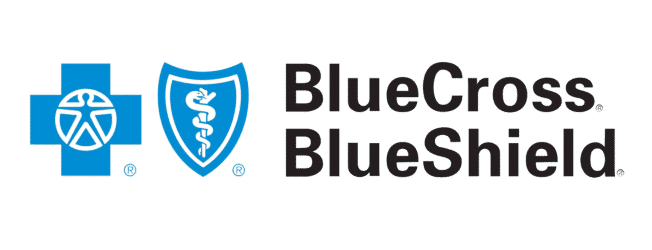 Blue Cross Blue Shield logo with a blue cross, medical shield, and the text BlueCross BlueShield.